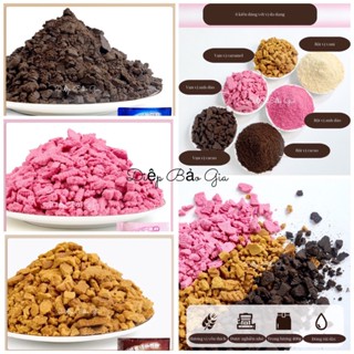 Vụn/bột bánh Oreo các vị (Socola, Matcha, Trứng muối, Dâu, Chuối)