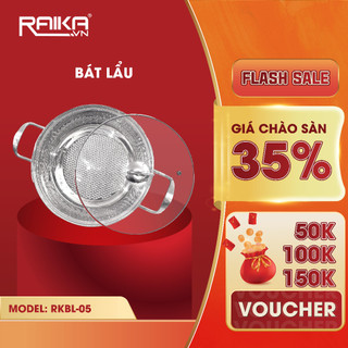 Raika 30cm bát lẩu inox đáy từ, dùng cho mọi loại bếp - rkbl-05