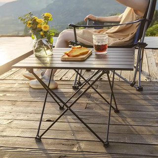 Bàn Gấp Gọn Bàn Dã Ngoại Bàn Camping Hợp Kim Nhôm Siêu Nhẹ Độ Bền Cao, Bàn Xếp Bàn Xếp Gọn Picnic, Cafe, Du Lịch DCP3