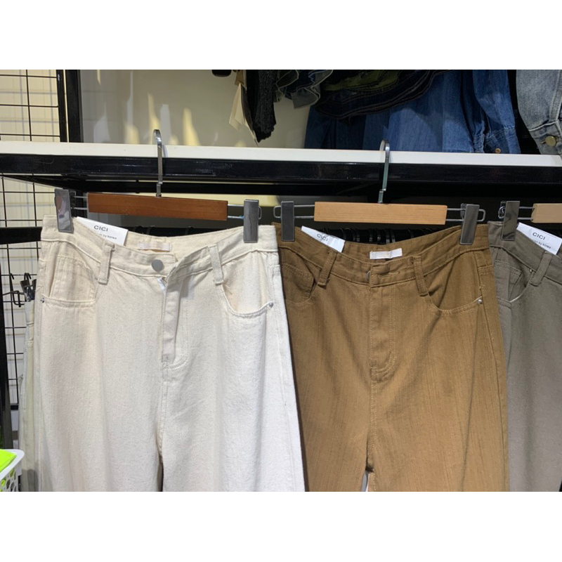 Quần jean kaki thô 1993s boutique