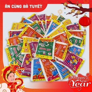 Combo 20 gói mì tôm trẻ em - đồ ăn vặt -ăn cùng bà tuyết