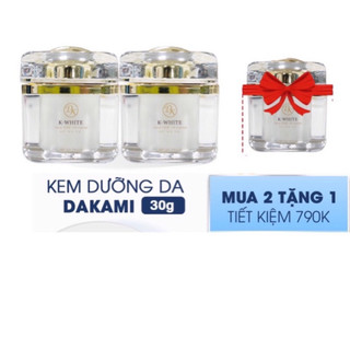 Combo 6 hộp kem Dakami White giúp dưỡng trắng chống nắng và che khuyết điểm