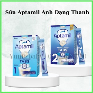 Date 3 2025 Sữa Aptamil Anh dạng thanh số 1 0-6 tháng và số 2 6-12 tháng