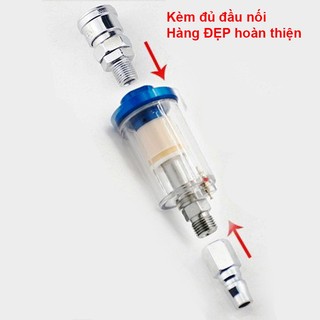 Lọc Hơi Nước cho Súng Phun Sơn, tách dầu tách nước - Hàng đẹp