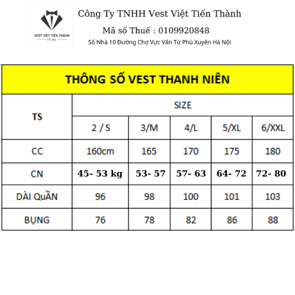 Bộ vest nam kẻ caro Xanh Nhạt cao cấp vest việt tiến thành