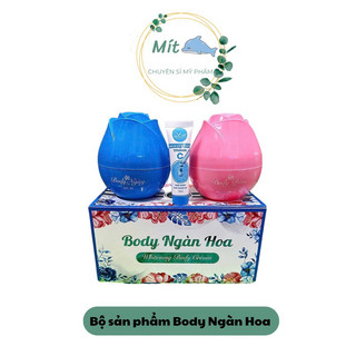 Kem body ngàn hoa vip white, dưỡng trắng da ngày & đêm
