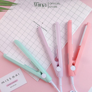 Kẹp duỗi tóc mini make time wina nhiều màu 200v tiện dụng