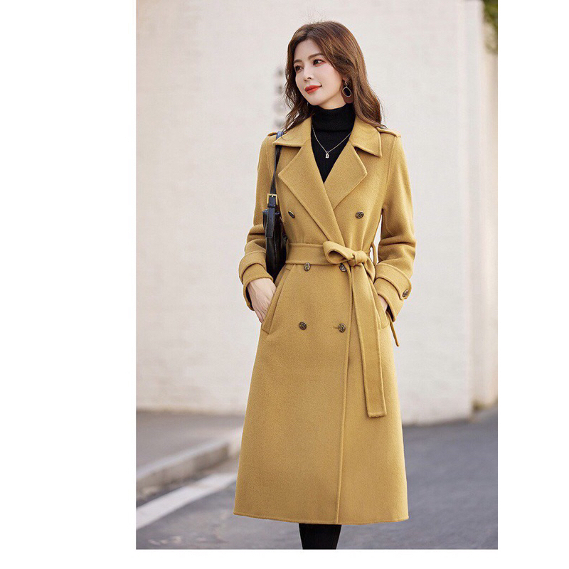 [Yumi Shop] Áo Khoác Dạ Nữ Măng Tô Xinh Xắn