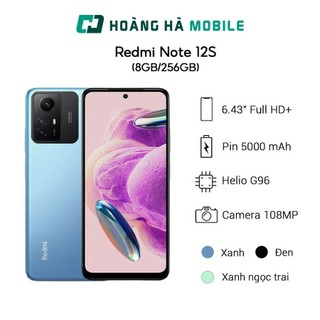 Điện thoại redmi note 12s 8gb/256gb - chính hãng