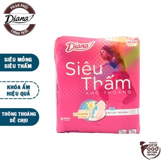 Băng Vệ Sinh Diana Siêu Thấm Siêu Mỏng Cánh - 8 Miếng [che tên sản phẩm khi giao hàng]