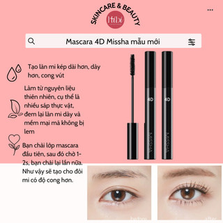 Chuốt mi missha 4d mascara 7g