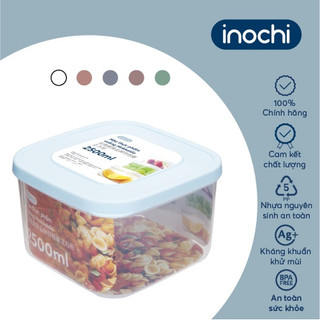 Hộp thực phẩm VUÔNG Inochi -Hokkaido 500ml-750ml-1000ml-1500ml- 2500ml, an toàn