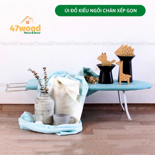CẦU LÀ QUẦN ÁO KIỂU NGỒI CHÂN XẾP GỌN