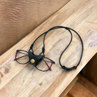 Dây Đeo Mắt Kính Bằng Da Bò handmade Chống Rơi Chống Thất Lạc Phong Cách Hàn Quốc 