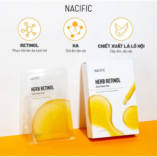 Mặt nạ trẻ hoá da Nacific Herb Retinol Relief Mask Pack 30g