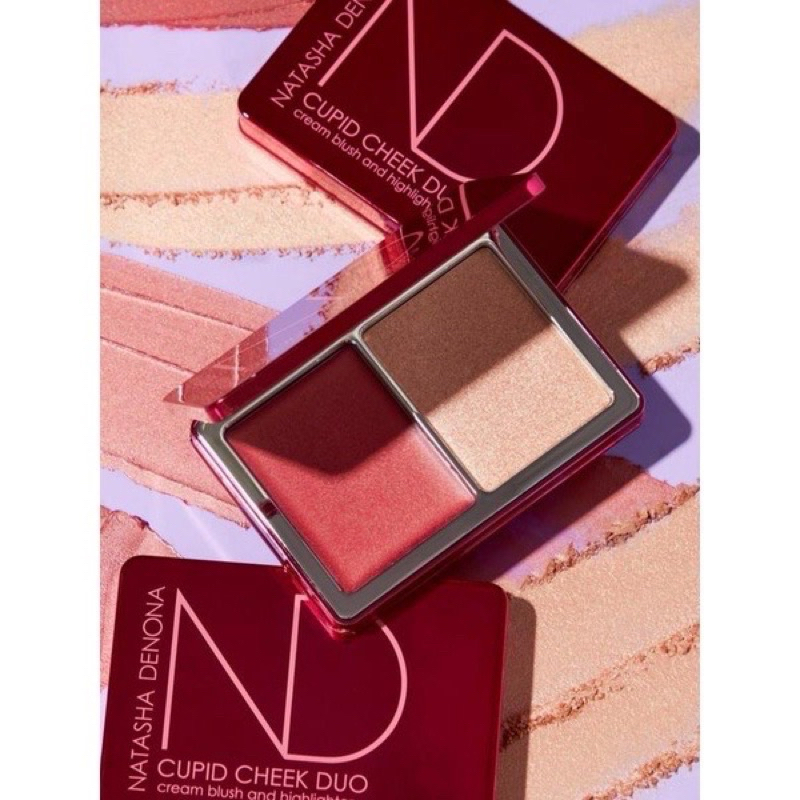 Cleankho 300k - Bắt sáng Má cream 2 ô (xài dc ô light, ô cream bị lỗi ko xài được ) - Natasha CUPID 