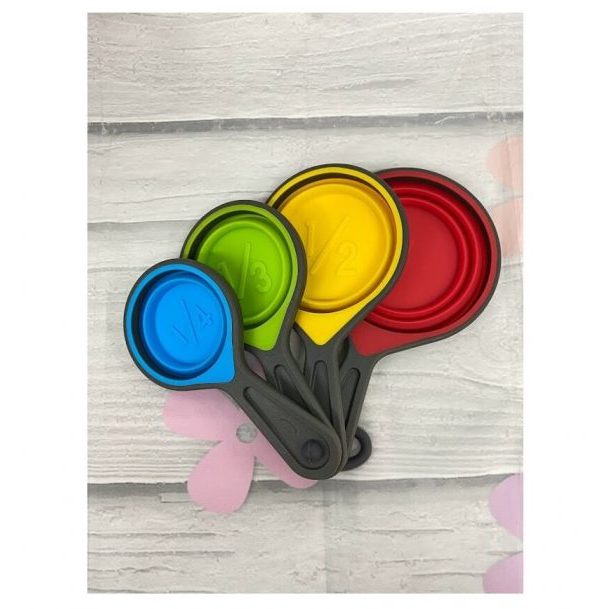 Bộ Cup Đong Thu Gọn 4 Chiếc Silicon