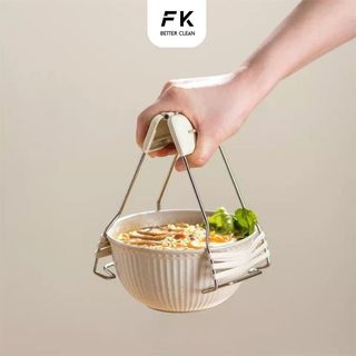 Kẹp gắp đồ nóng đa năng chống trượt cao cấp, dụng cụ gắp đồ nóng - bát - đĩa mọi kích cỡ