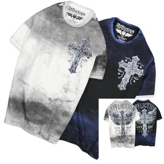 ÁO THUN NAM TAY NGẮN CỔ TRÒN AFFLICTION THÁNH GIÁ LIVE FAST - ND DESIGN