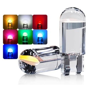 Bóng Đèn Led COB T10 24V - 12V Lắp Đặt Đồng Hồ, Demi, Xi Nhan, Đèn Cốp Ô Tô, Xe Máy - Đủ 7 Màu 