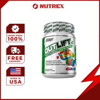 Hỗ Trợ Tăng Sức Mạnh Trước Buổi Tập Pre Workout Nutrex Outlift Natural  20 lần dùng
