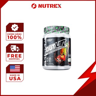 Tăng Sức Mạnh Hồi Sức Trong Thể Thao Pre Workout Nutrex Outlift 20 Lần Dùng