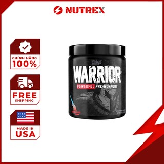 Thực Phẩm Hỗ Trợ Tăng Sức Mạnh Trước Tập Pre Workout Nutrex Warrior Powerful Pre 30 lần dùng