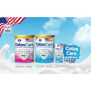 (Date 25/11/2024) Sữa bột Nutricare ColosCare 1+ 800g (1-10 tuổi)
