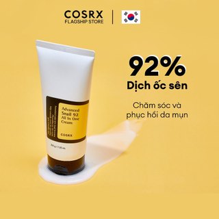 Kem Dưỡng Ẩm Tái Tạo và Phục Hồi Da (92% Ốc Sên) COSRX Advanced Snail 92 All in one Cream 100g