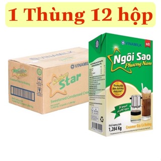 [Date 5.2026] Thùng 12 Hộp Sữa Đặc Ngôi Sao Phương Nam Xanh Lá 1,284 Kg