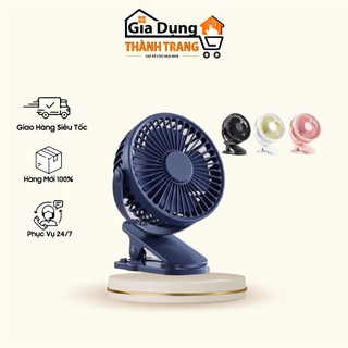 Quạt Mini | Quạt Kẹp Bàn Thích hợp cho dân Văn Phòng, Xoay 360 độ, Kẹp chắc chắn – Siêu Mát