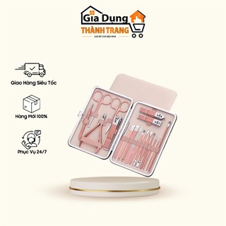 Bộ dụng cụ làm móng 18 chi tiết,bộ bấm móng tay cao cấp
