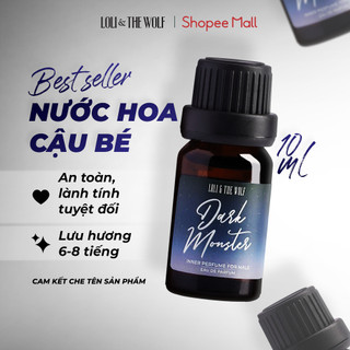 Nước Hoa Vùng Kín Nam Loli & The Wolf On Dark Monster Nam Tính Lôi Cuốn Thơm Lâu Chai 10ml