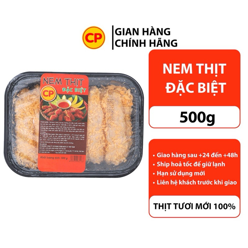 nem chua rán cp ❤️GIÁ SỈ❤️nem thịt đắc biệt đảm bảo vsattp