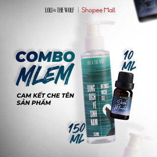 Set Sản Phẩm Chăm Sóc Vùng Kín Loli & The Wolf On Dành Cho Nam: 1 Dung Dịch Vệ Sinh 150ml + 1 Nước Hoa Vùng Kín Nam 10ml