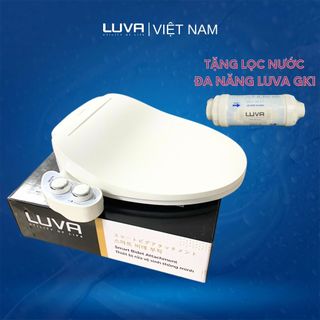 Nắp bồn cầu thông minh LUVA Bidet LB204, có nước nóng, BH 3 năm, đổi lỗi 100 ngày