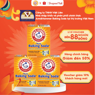 Combo 3 Hộp : Muối nổi tẩy rửa đa năng Baking Soda 227g