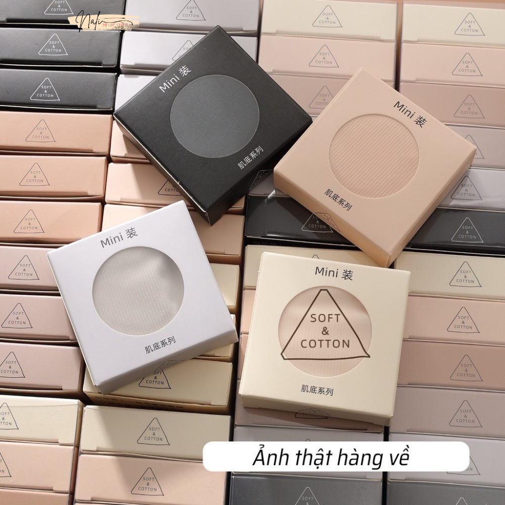 Set 6 Quần Lót Su Thạch Tàng Hình Không Lộ Viền, Quần Lót Nữ Su Băng Lụa Kháng Khuẩn Nali do lot gia si 339