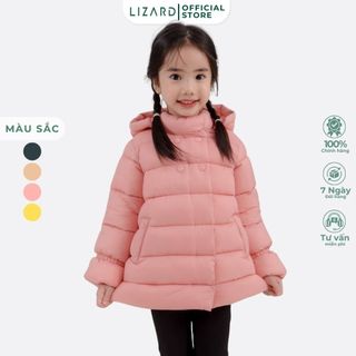  Áo phao dáng váy siêu nhẹ bé gái Lizard polyester cao cấp - 5FW22J004 