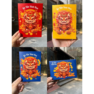Vỏ hộp rồng đựng bánh kẹo, nho, trà mẫu 3 đóng giỏ quà tết