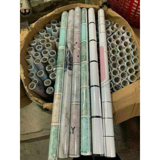 Dán bếp cuộn hoa 2m khổ 60cm