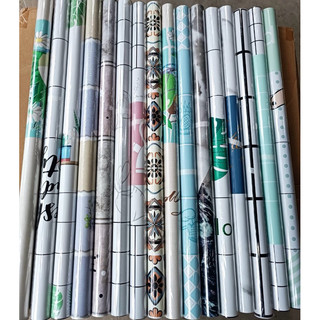 Dán bếp cuộn hoa 2m khổ 60cm