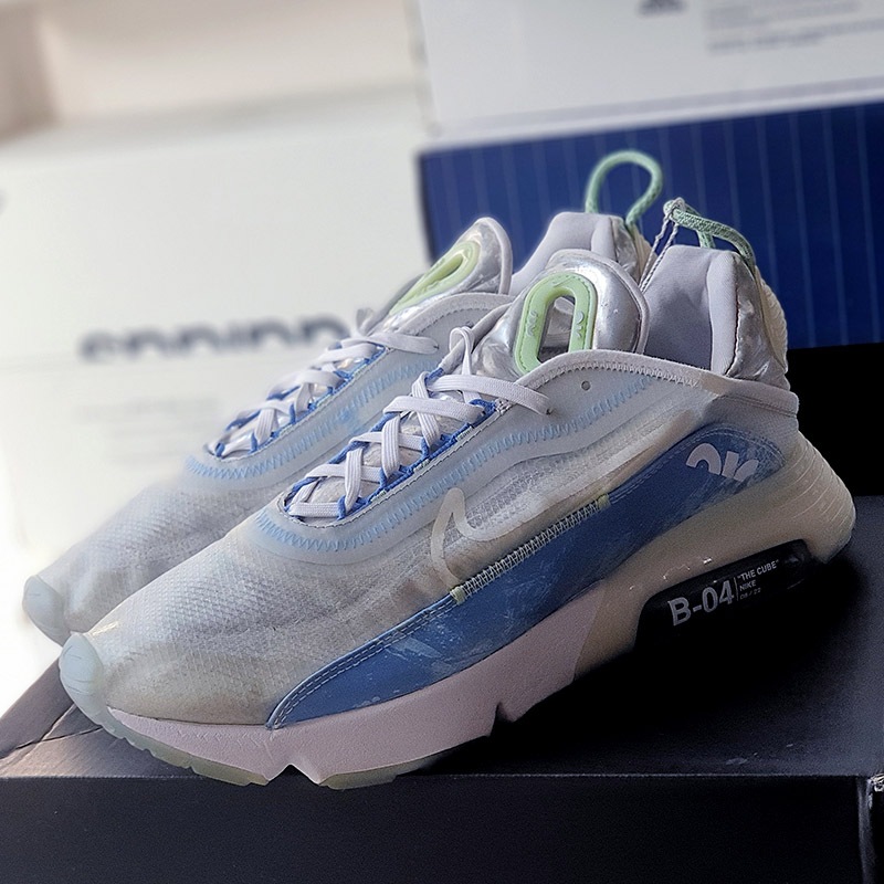 Giày Air Max 2090 Ice Silver, size 44.5, real 2hand