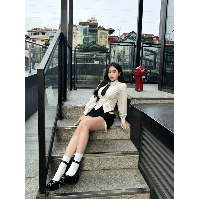 “ Peni Skirt ” chất kaki co giãn