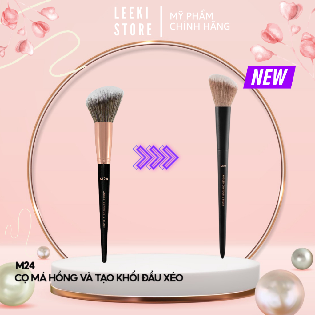 Cọ Má Hồng Và Tạo Khối Đầu Xéo Vacosi Angle Contour & Blush Brush M24