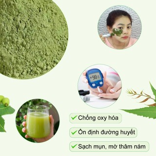 Bột lá neem Ấn Độ nguyên chất Tấn Phát