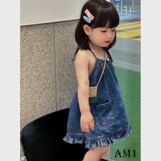 Váy bé gái cổ yếm - đầm bé gái xinh xắn tb416