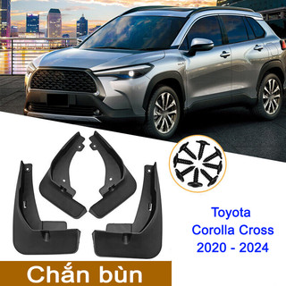 Chắn bùn xe toyota corolla cross 2020 2021 2022 2023 2024. hàng cao cấp