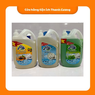 Nước rửa chén công nghệ nhật bản Fily 2.1kg tặng nước lau kính fily 600ml