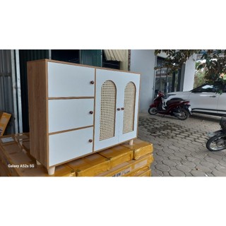 Tủ Giày 5 Cánh  Decor Cánh Mây Thông Minh